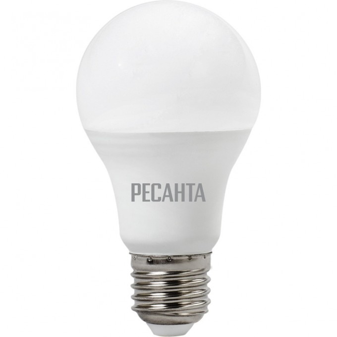 Лампа светодиодная РЕСАНТА LL-R-A60-13W-230-3K-E27 76/1/17 Лампа светодиодная РЕСАНТА LL-R-A60-13W-230-3K-E27 76/1/17
